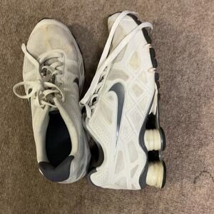 Nike Shox Turbo Shoes white size 10